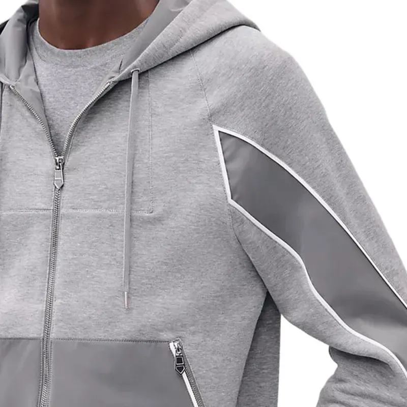 HERMES FW24 Jackets & Coats Men's Gray-3