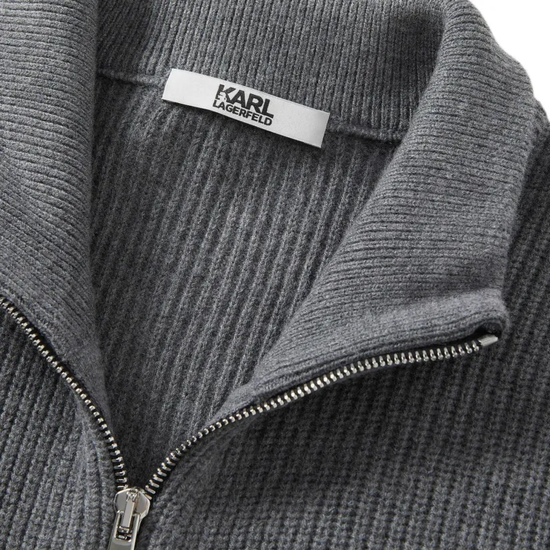 KARL LAGERFELD FW24 Sweater Men's Gray-2