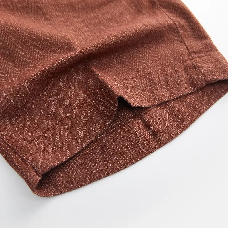 CORNELIANI Casual Shorts Men's Dark Red-4