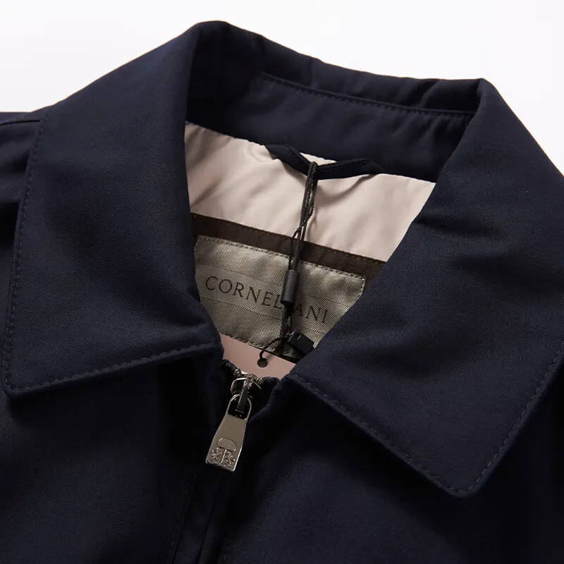 Corneliani Zipped Wool Jacket-5
