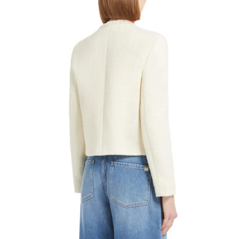 WEEKEND MaxMara Balia Button Up Jacket-4