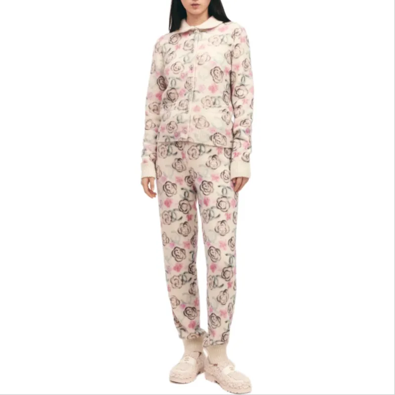 CHANEL SS25 Casual Pants Women's White-1