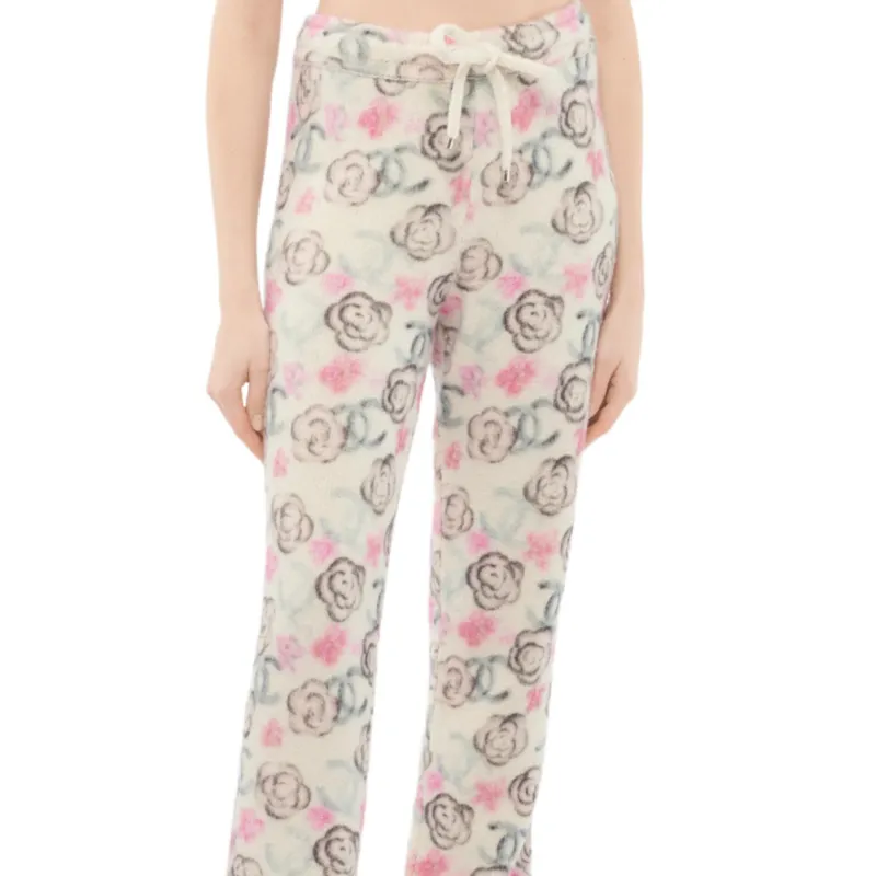 CHANEL SS25 Casual Pants Women's White-2