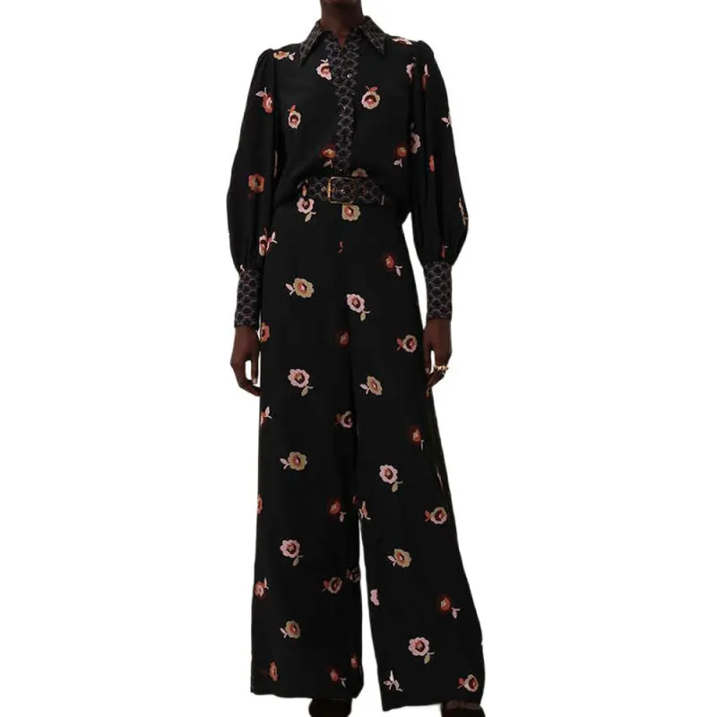 Zimmermann FW24 Casual Pants Women's Black-1