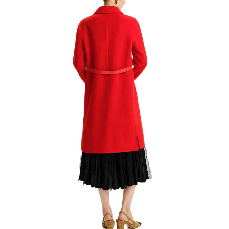KARL LAGERFELD FW24 Coats Women's Red-1