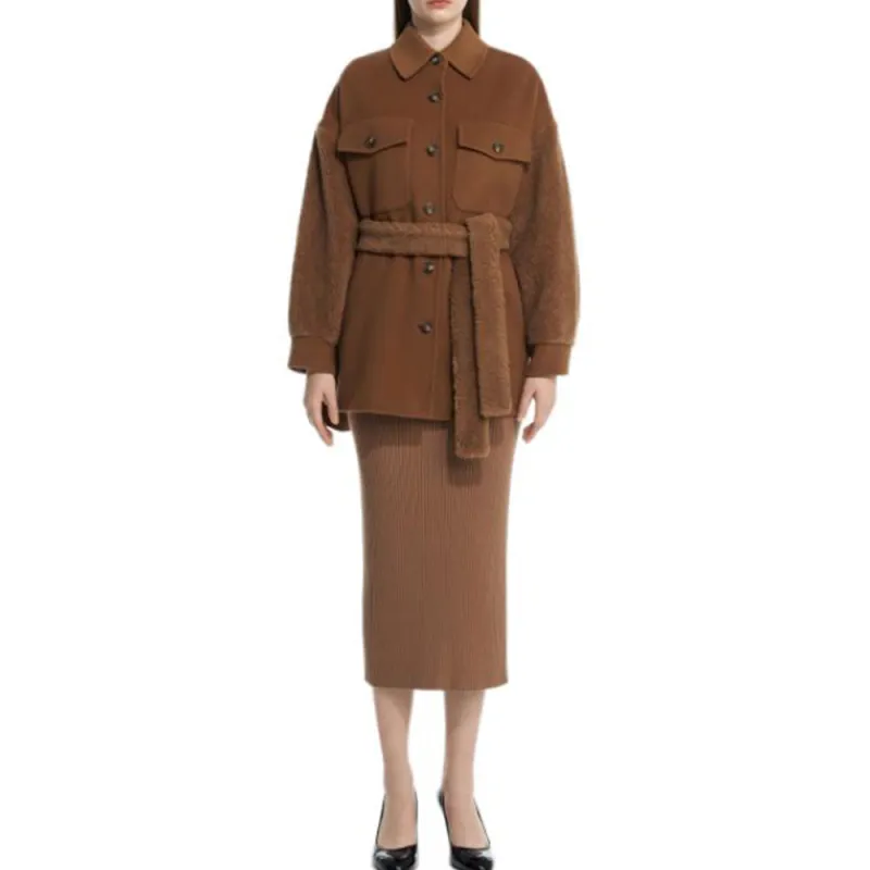 WEEKEND MaxMara Coat Women's Umber-1
