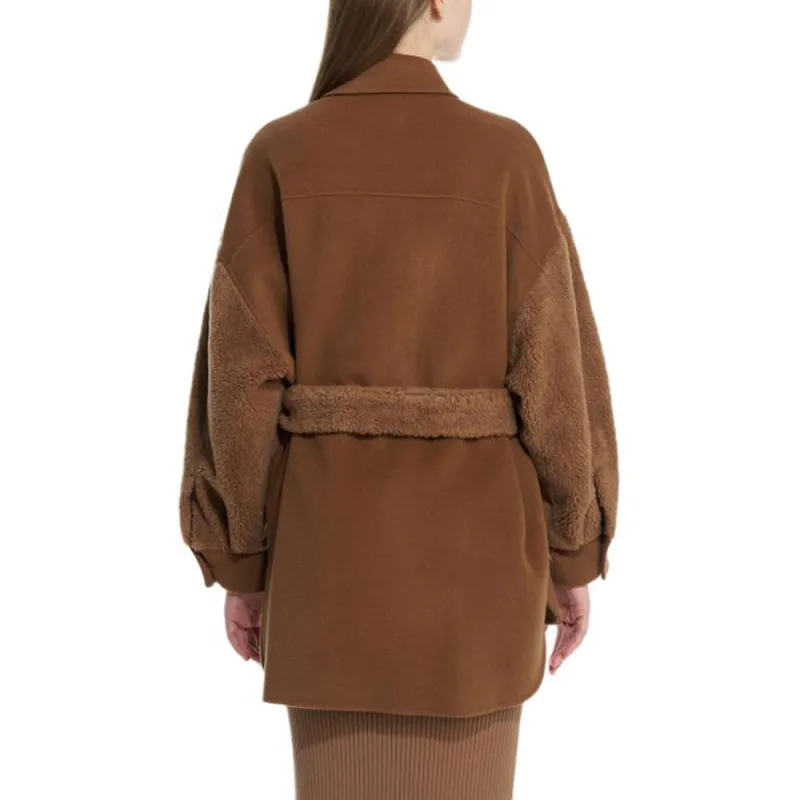 WEEKEND MaxMara Coat Women's Umber-3