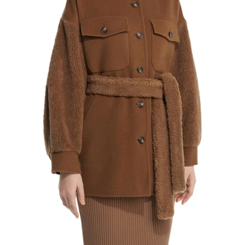 WEEKEND MaxMara Coat Women's Umber-4