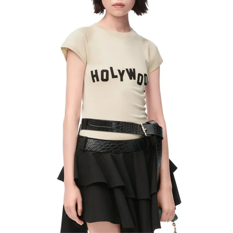 LOEWE Holywood T Shirt 'Ivory'-2