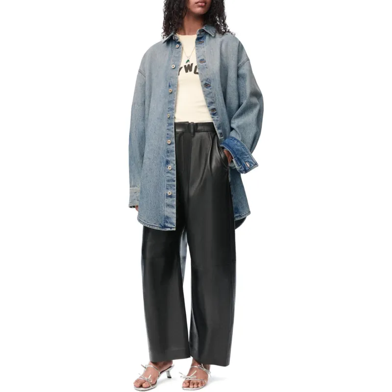LOEWE Overshirt 'Washed Denim'-1