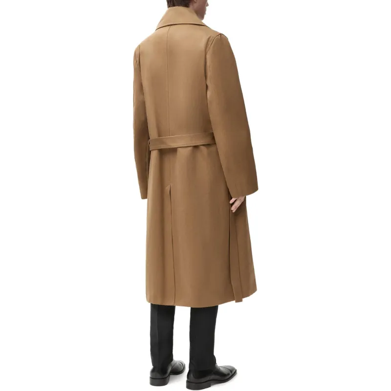 LOEWE Coats Men Khaki-2