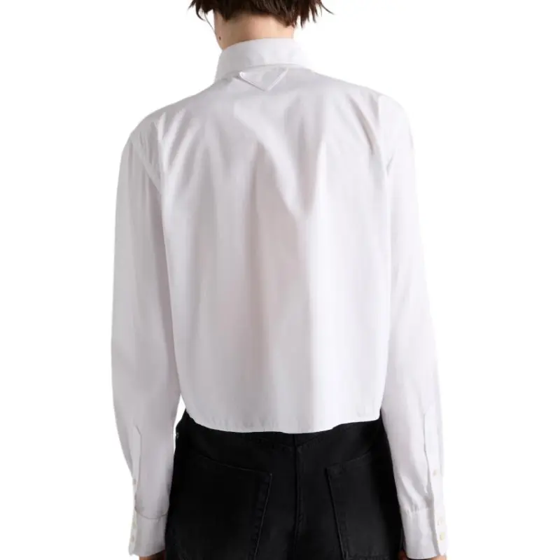 PRADA Embellished Button Up Shirt-3
