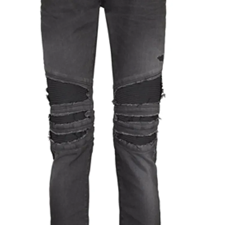 BALMAIN Jeans Men Gray-3