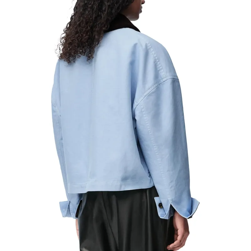 LOEWE Anagram SS25 Women's Pre Selection Collection Jackets & Coats Women's Blue-3