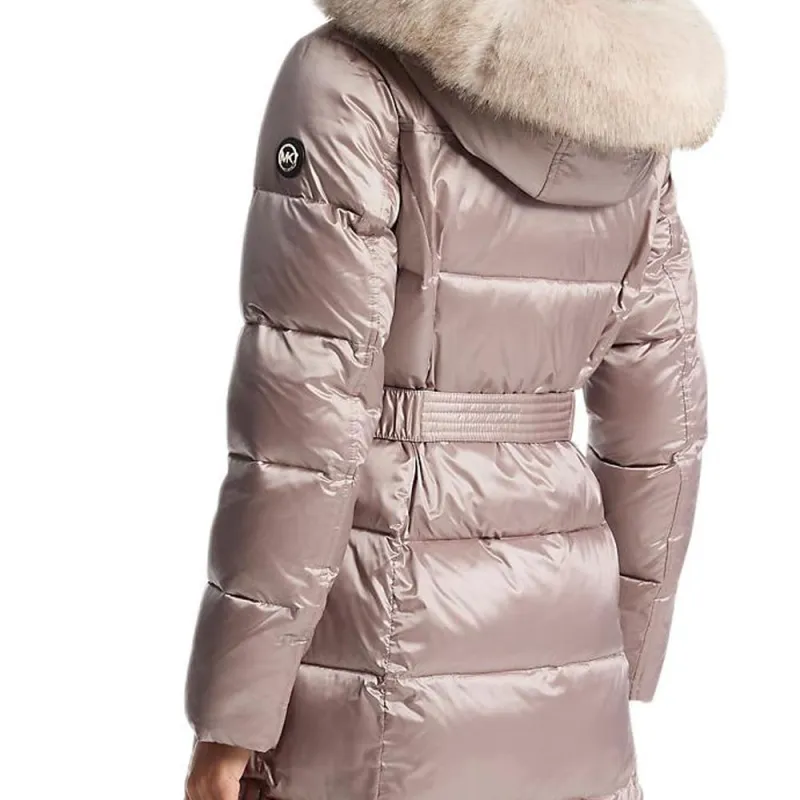 MICHAEL KORS Puffer Jacket Women's Pink-3