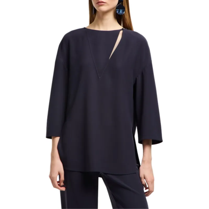 EMPORIO ARMANI Cady Blouse-2