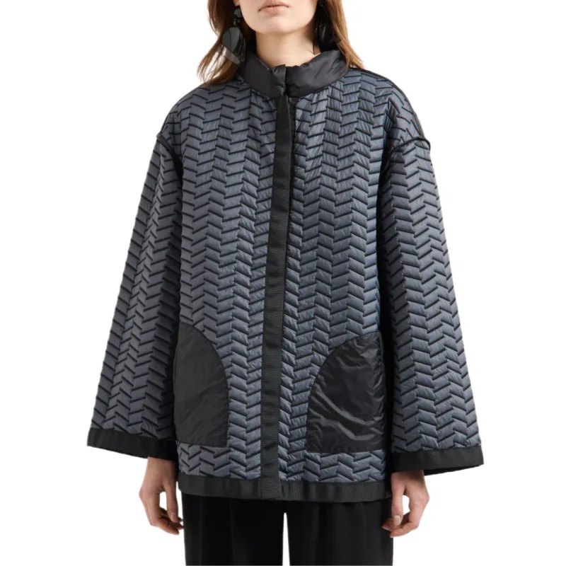 EMPORIO ARMANI Asv Reversible Blouson In Lightweight Quilted Water repellent Nylon-4