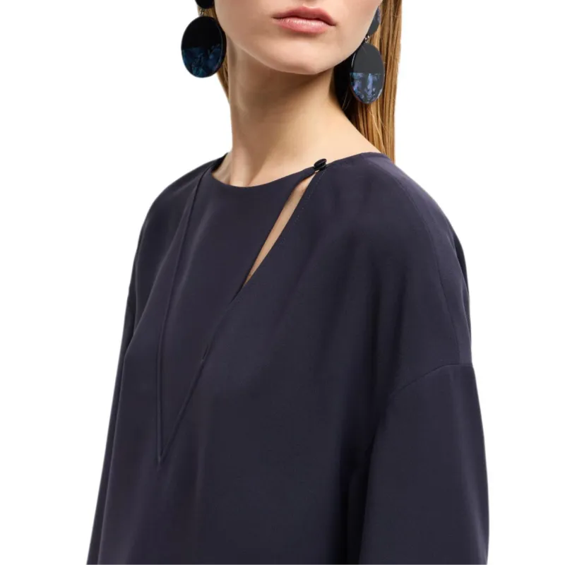 EMPORIO ARMANI Cady Blouse-4