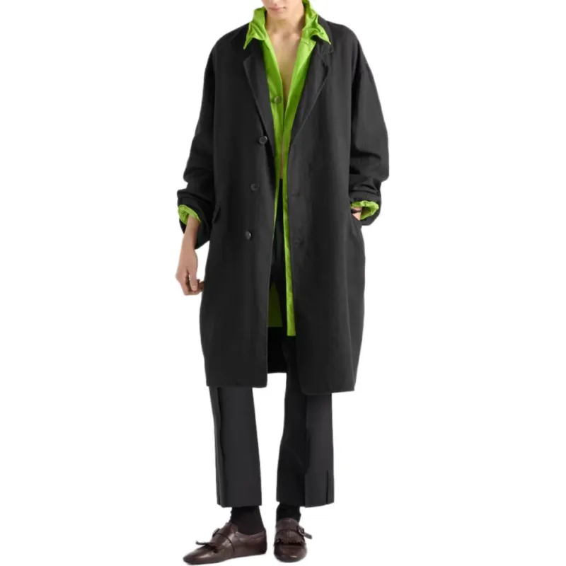 PRADA Coats Men Green-1