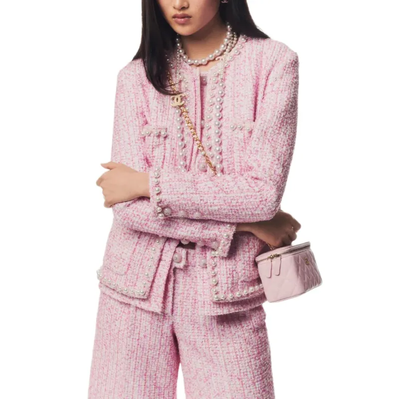 CHANEL 25P Spring Summer Preview Collection Casual Shorts Women's Pink-1