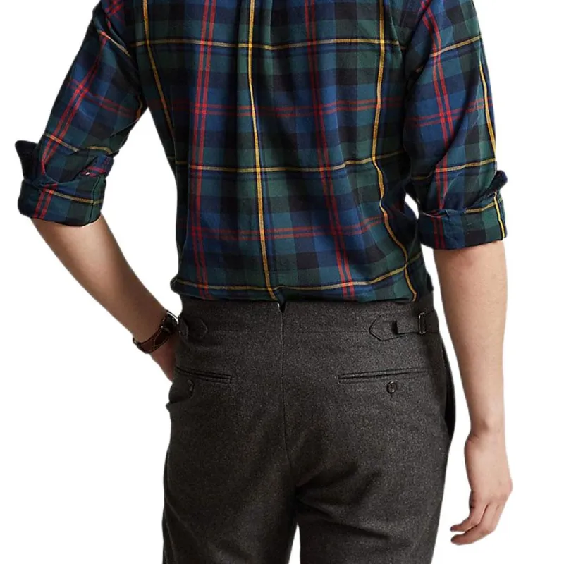 Polo Ralph Lauren FW22 Shirt Men's Navy Blue-4
