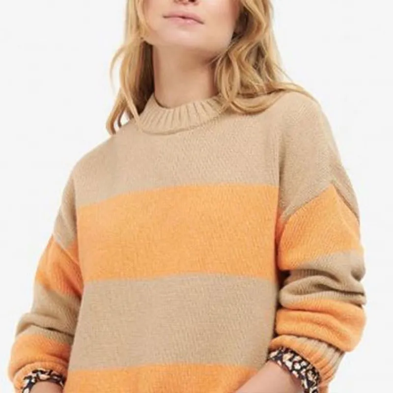 BARBOUR SS23 Sweater Women's Camel-4
