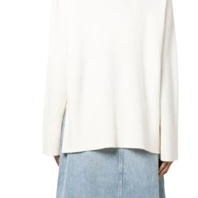PAROSH Sweaters Women's White-4