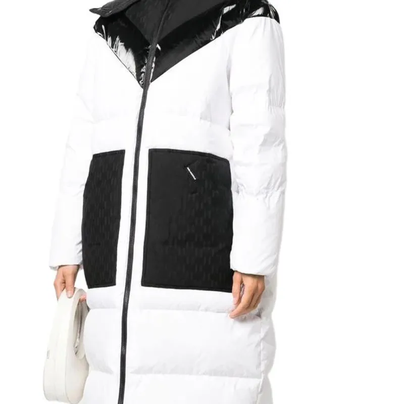 KARL LAGERFELD / Karl Lagerfeld Jeans Logo-Printed Zipped Down Coat-5