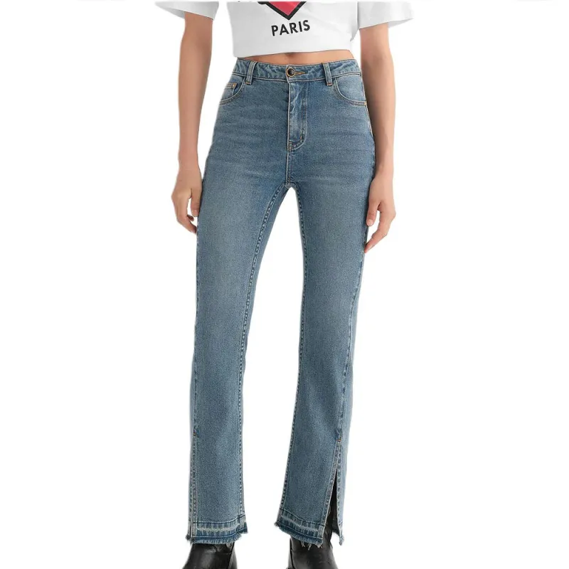 KARL LAGERFELD FW23 Jeans Women's Blue-1