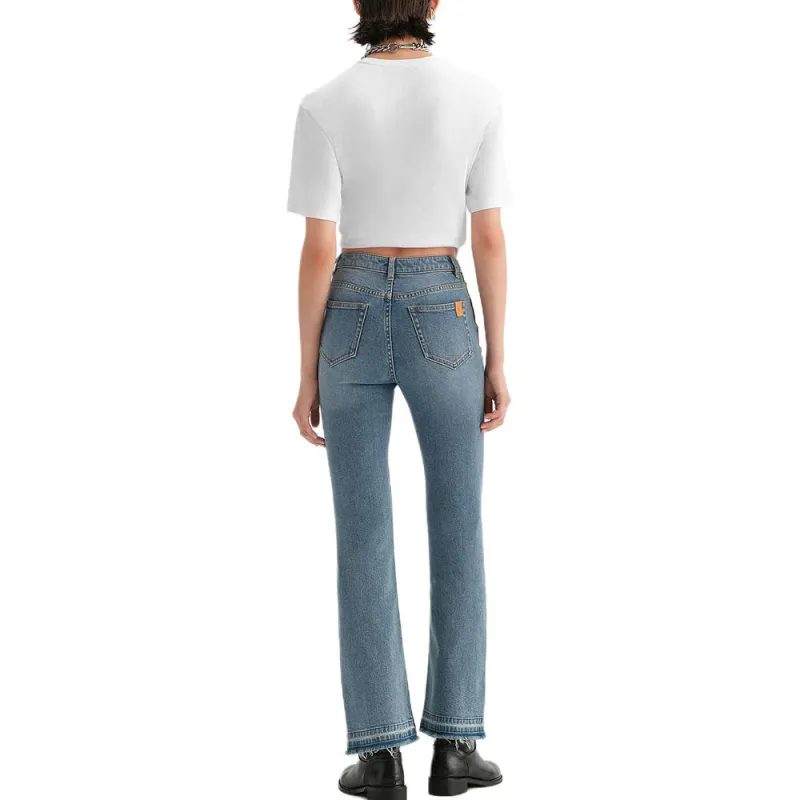 KARL LAGERFELD FW23 Jeans Women's Blue-2