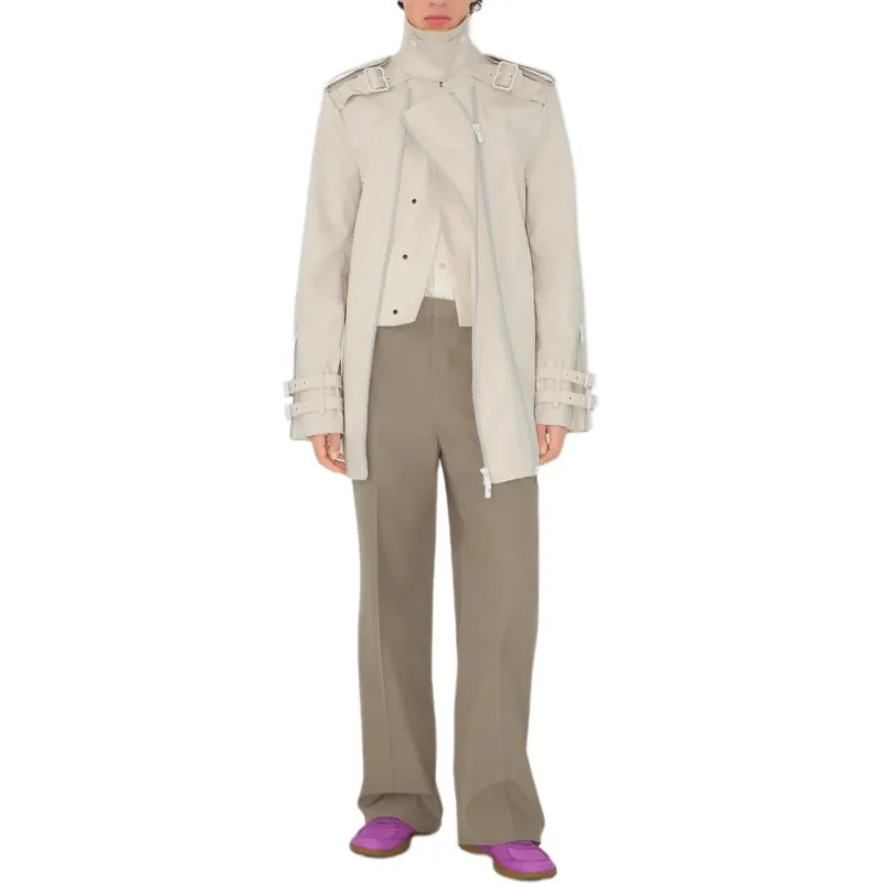 Burberry Cotton Trench Jacket-2