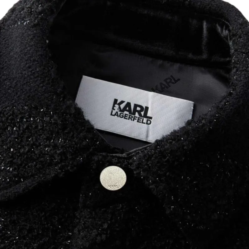 KARL LAGERFELD FW23 Jackets Coats Men's Black-2