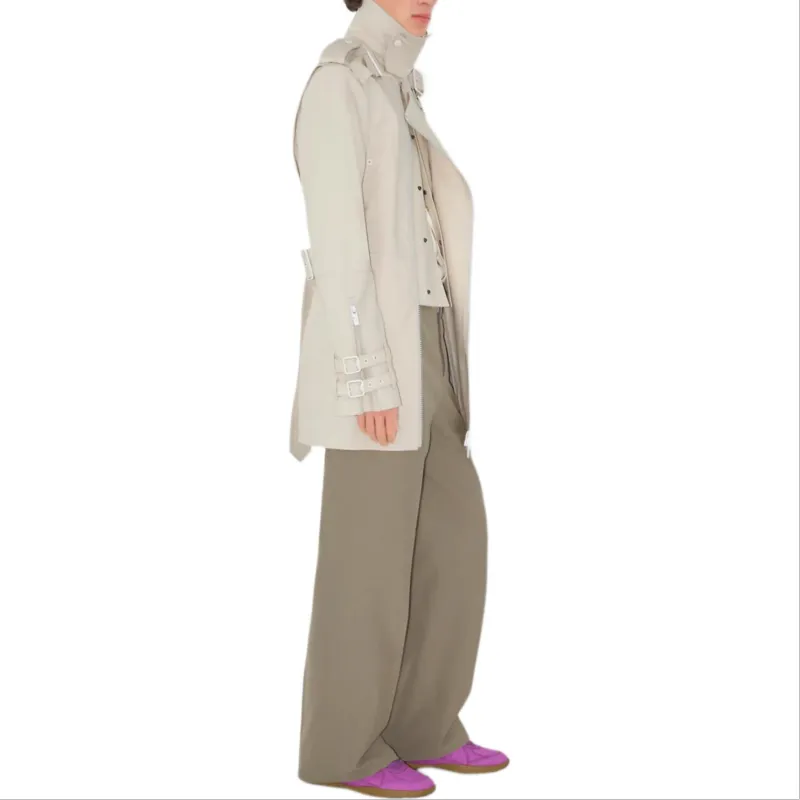 Burberry Cotton Trench Jacket-4