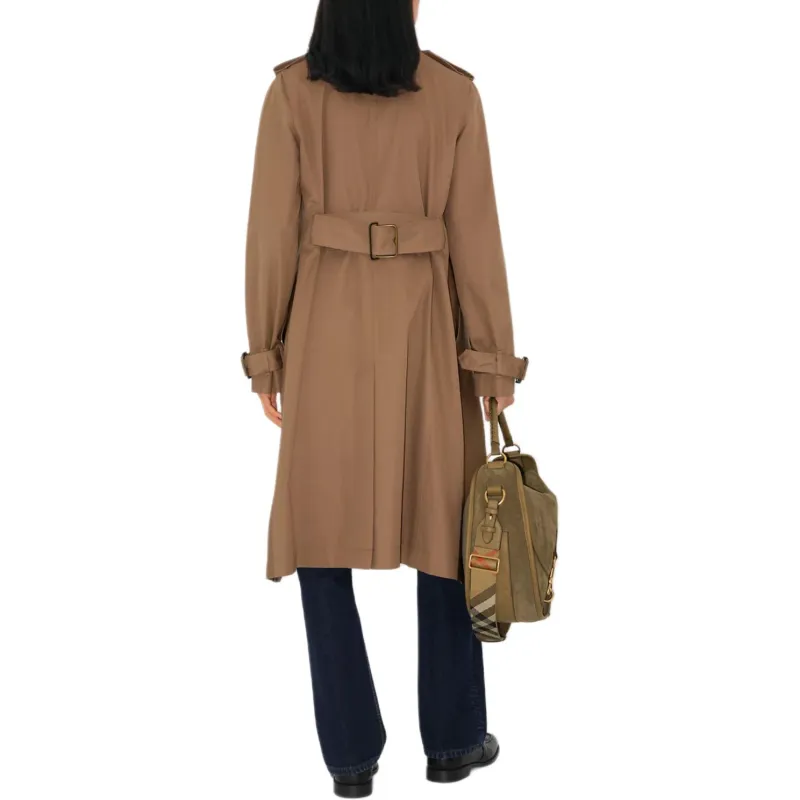 Burberry Trench SS25 Trench Coat Women's Khaki-2