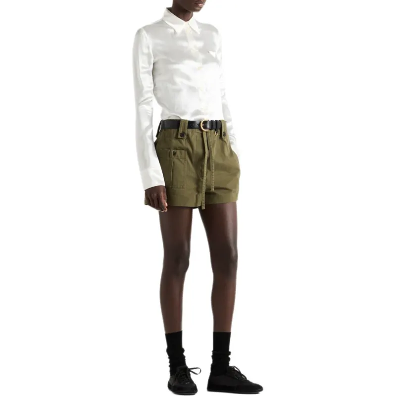 PRADA Chevron Shorts-1