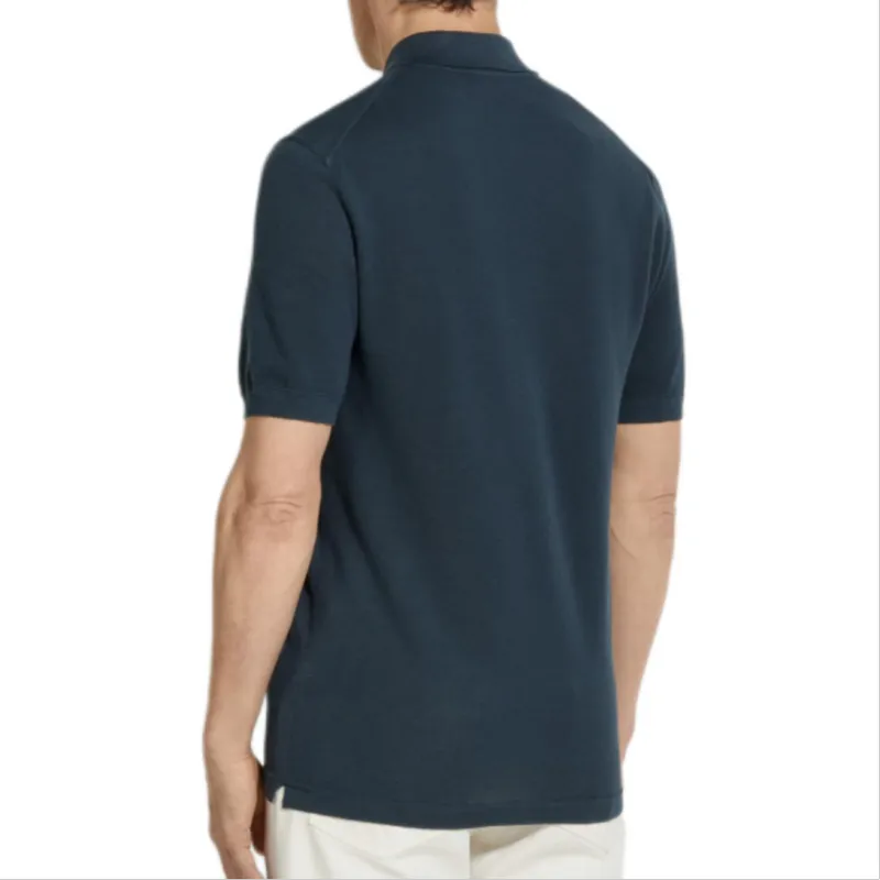 Zegna Cotton Polo Shirt-3