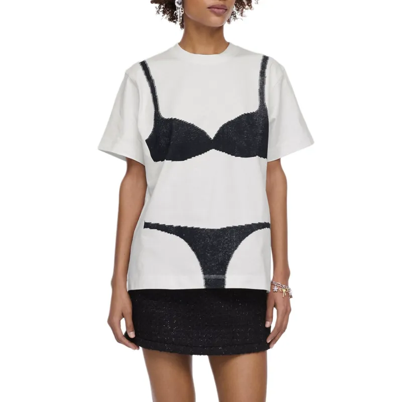 MARC JACOBS Bra jacquard T shirt-2
