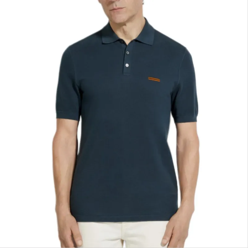 Zegna Cotton Polo Shirt-1
