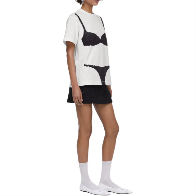 MARC JACOBS Bra jacquard T shirt-4