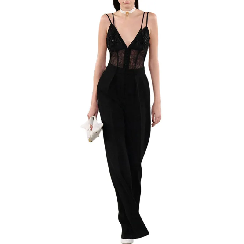 Elisabetta Franchi Lightweight Crêpe Jumpsuit-1