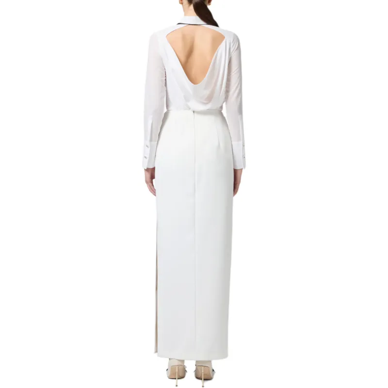 Elisabetta Franchi Bow Tie Shirt-2