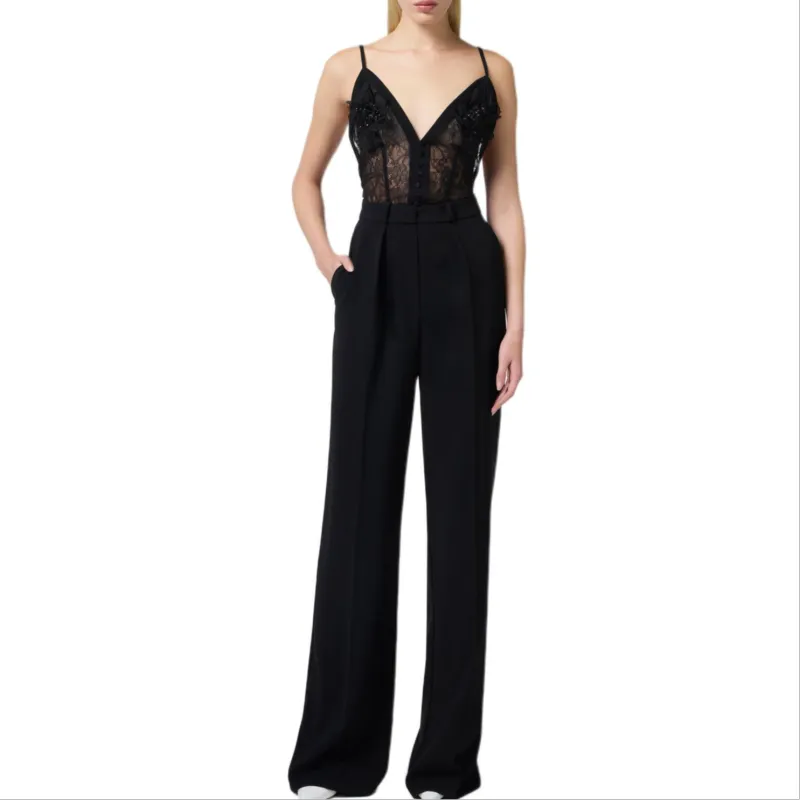 Elisabetta Franchi Lightweight Crêpe Jumpsuit-3