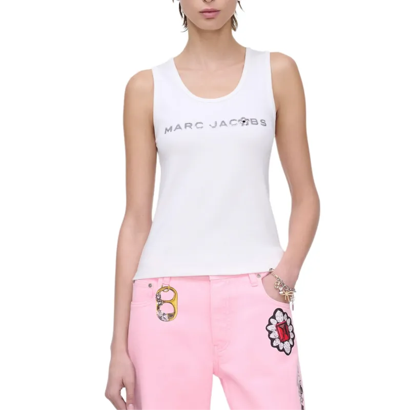 MARC JACOBS Sequin Embellished Daisy Tank Top-2