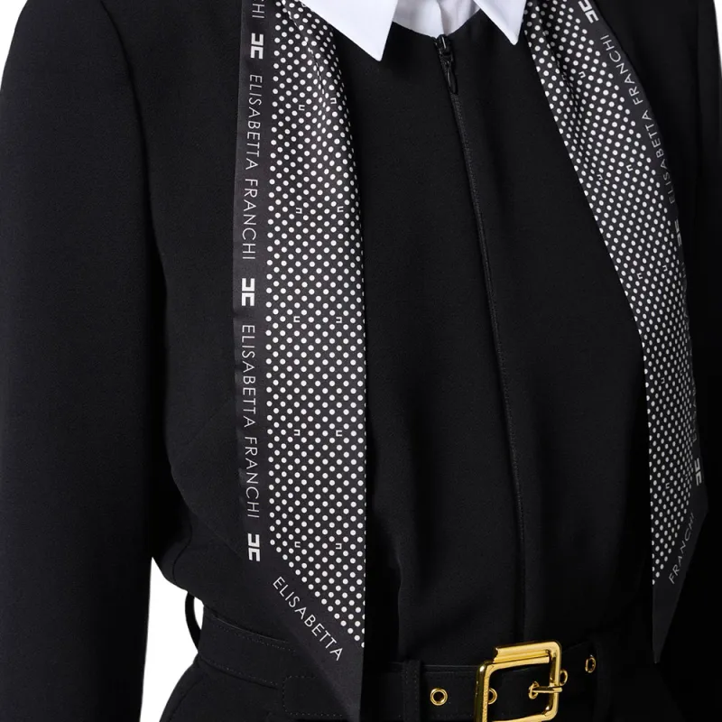 Elisabetta Franchi Scarf detail Jumpsuit-4
