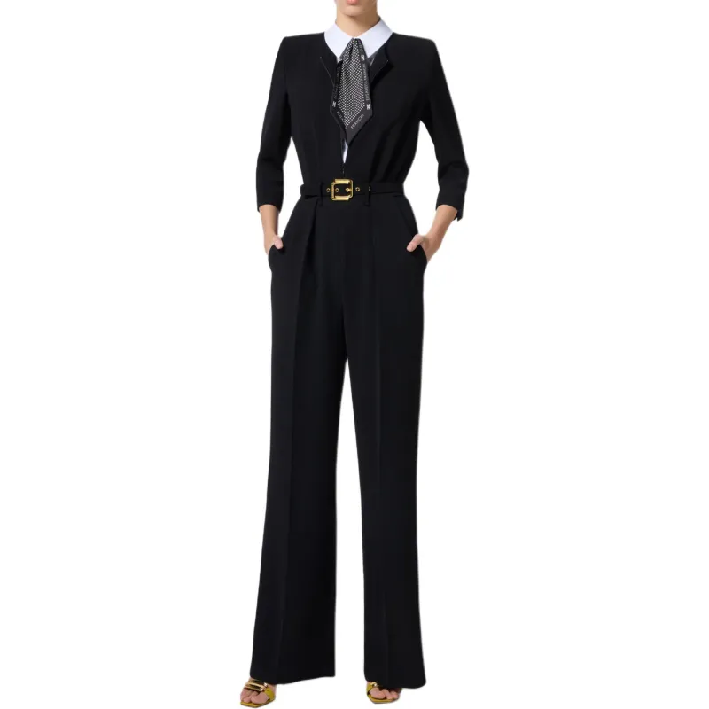 Elisabetta Franchi Scarf detail Jumpsuit-1