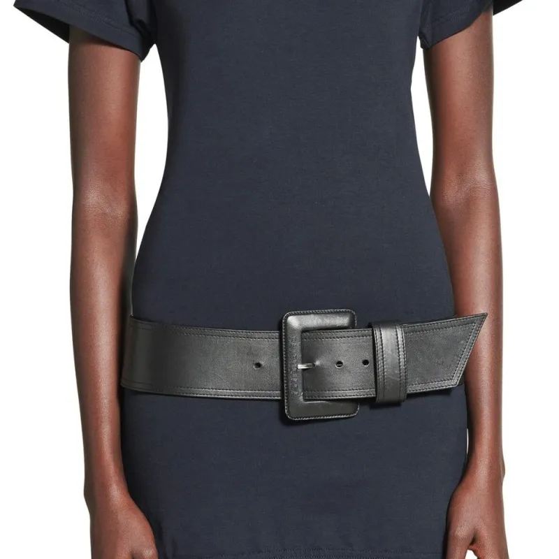 Balenciaga Belted Dress-6