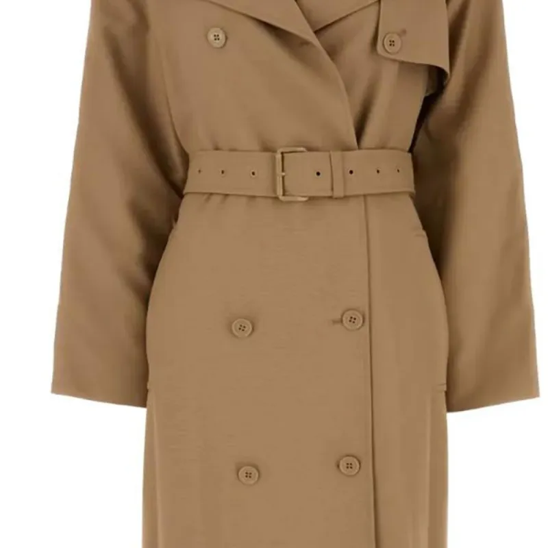 MICHAEL KORS SS25 Trench Coat Women's Khaki-2