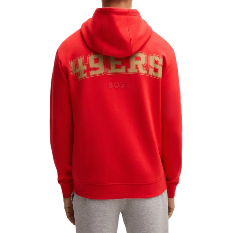 HUGO BOSS x NFL Sweatshirt Men's Red-3