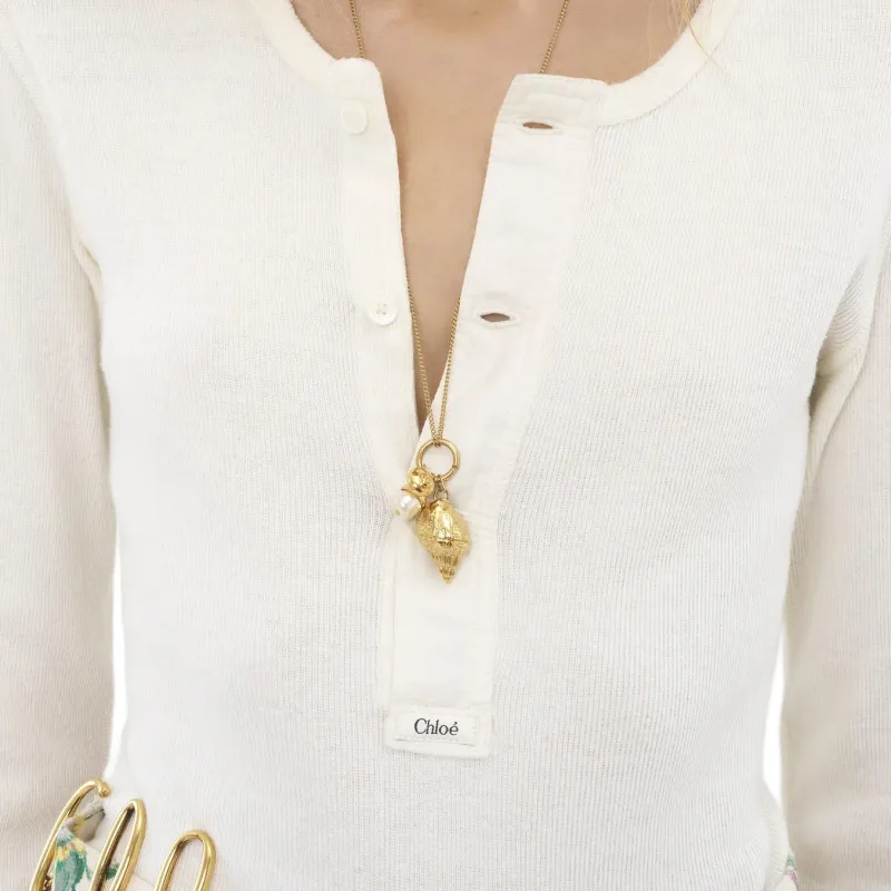 Chloé Henley T shirt-4