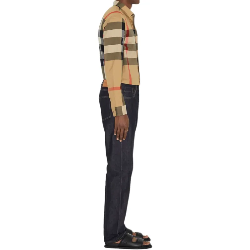 Burberry Checkered Cotton Shirt-3